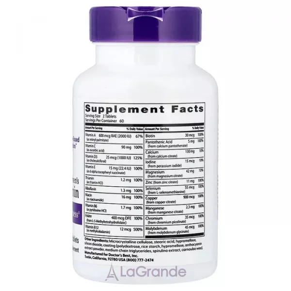 Doctor's Best Women's Multi-Vitamin �������������� ��� ������