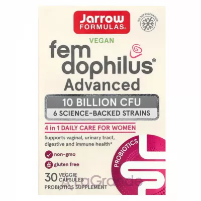 Jarrow Formulas Vegan Fem Dophilus Advanced 10 Billion CFU ���������� � ������������� ��� ������, 10 ���� ���