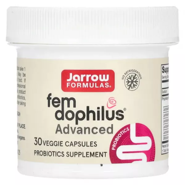 Jarrow Formulas Vegan Fem Dophilus Advanced 10 Billion CFU ��������� �� ����������� ��� ����, 10 ���� ���