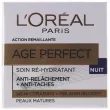 L'Oreal Paris Age Perfect Anti-Sagging + Anti-Age Spots Re-Hydration Night Cream ³        