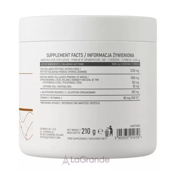OstroVit Collagen + Matcha ����������� ������� 