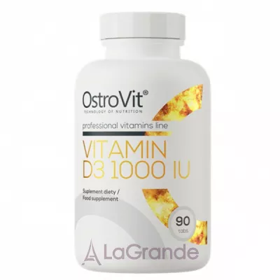 OstroVit Vitamin D3 1000 IU ĳ  