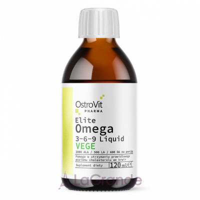 OstroVit Pharma Elite Omega 3-6-9 Liquid Vege   