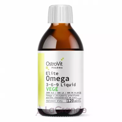 OstroVit Pharma Elite Omega 3-6-9 Liquid Vege   