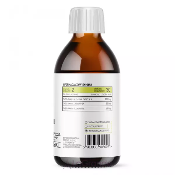 OstroVit Pharma Elite Omega 3-6-9 Liquid Vege ����������� ������� 