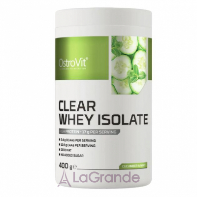 OstroVit Clear Whey Isolate Cucumber & Mint    