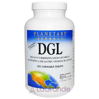 Planetary Herbals DGL Deglycyrrhizinated Licorice   