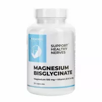 Progress Nutrition Magnesium Bisglycinate + Vitamin B6 ����������� ������� "����������� ������ + ������� B6"