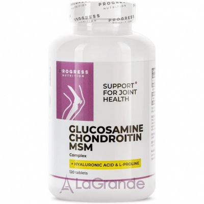 Progress Nutrition Glucosamine Chondroitin MSM Complex     '