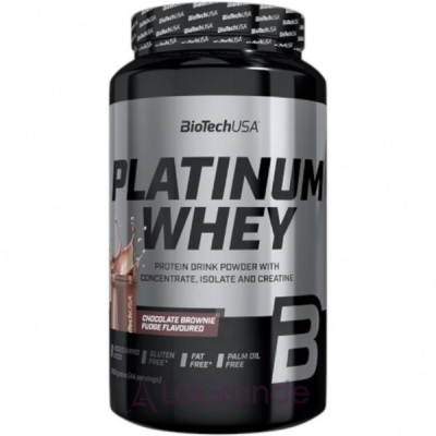 BioTech USA Platinum Whey Chocolate Brownie  