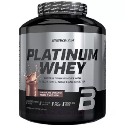 BioTech USA Platinum Whey Chocolate Brownie  