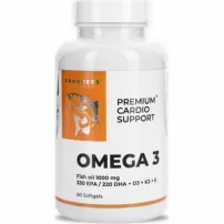 Progress Nutrition Omega 3 Premium Cardio Support ����������� ������� "�����-3 �������", 1000 ��
