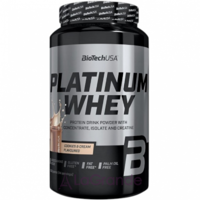 BioTech USA Platinum Whey Cookies ream  