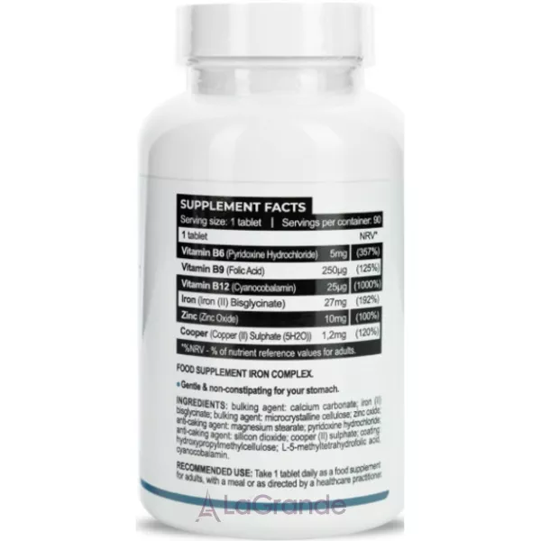 Progress Nutrition Iron 27 mg ����������� ������� 