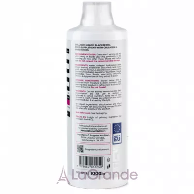 Progress Nutrition ollagen Blackberry   