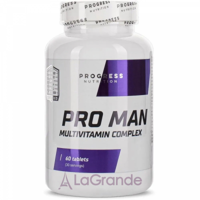 Progress Nutrition Pro Man Multivitamin Complex    