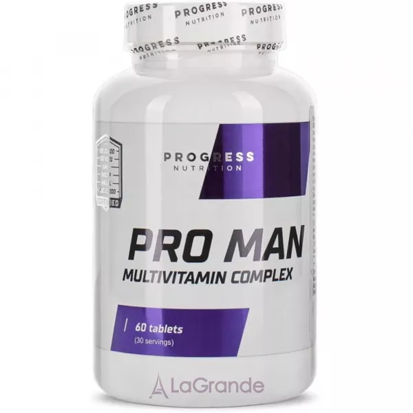 Progress Nutrition Pro Man Multivitamin Complex �������������� �������� ��� �������