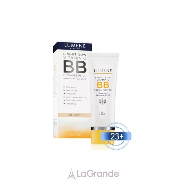 Lumene Bright Now Vitamin C BB Cream SPF 20 ���������� BB ����