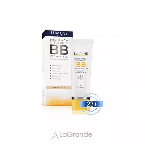 Lumene Bright Now Vitamin C BB Cream SPF 20 ���������� BB ����