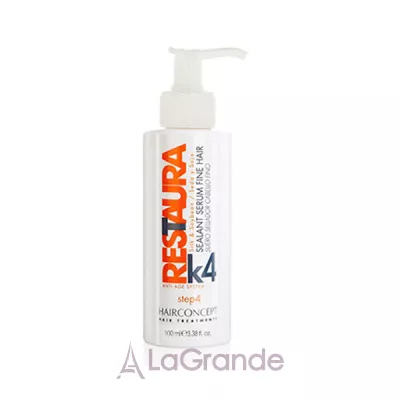 Hairconcept Restaura K4 Silk Sealant Step 4     4