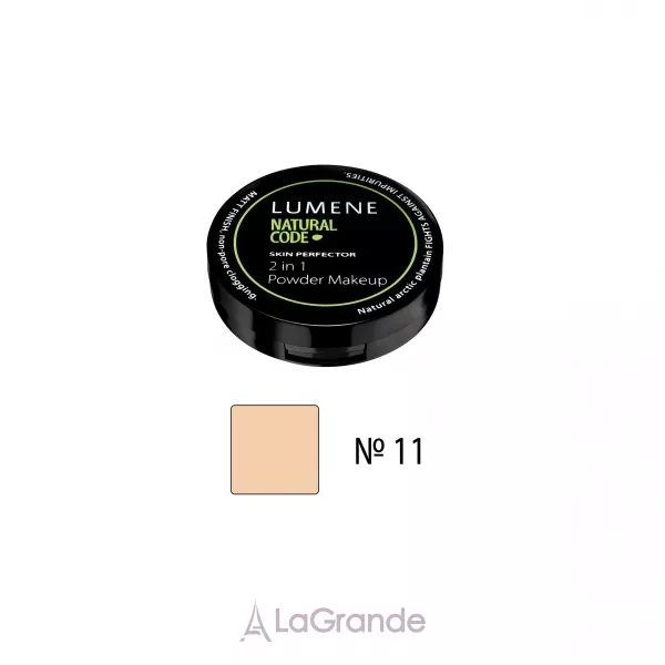 Lumene Natural Code Skin Perfector Cream Powder ����-����� ����������