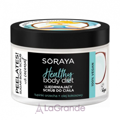 Soraya Healthy Body Diet Sugar Body Scrub With Coconut      