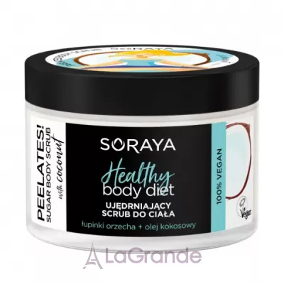 Soraya Healthy Body Diet Sugar Body Scrub With Coconut      