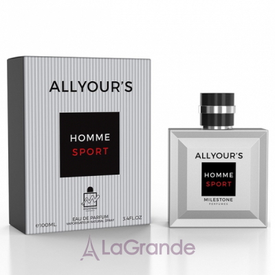 Milestone Perfumes  All Your`s Homme Sport  