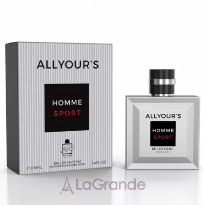 Milestone Perfumes  All Your`s Homme Sport  