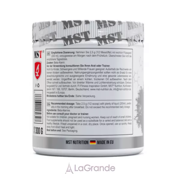 MST Beta-Alanine Unflavored ������� ������� 