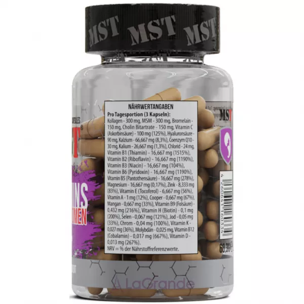 MST Vitamins for Woman �������� ��������� � ��������� ��� ������