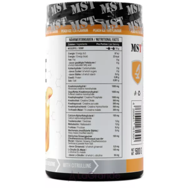 MST Creatine Kick Peach Ice Tea �������� ��������� 7�1 