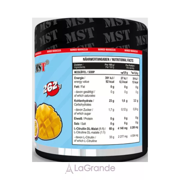 MST Citrulline PUMP Mango-Maracuia ������� ������� L-��������� 