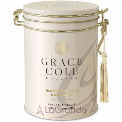 Grace Cole Nectarine Blossom & Grapefruit Fragrant Candle   