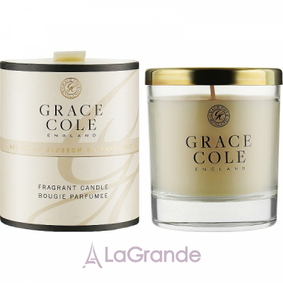 Grace Cole Nectarine Blossom & Grapefruit Fragrant Candle   