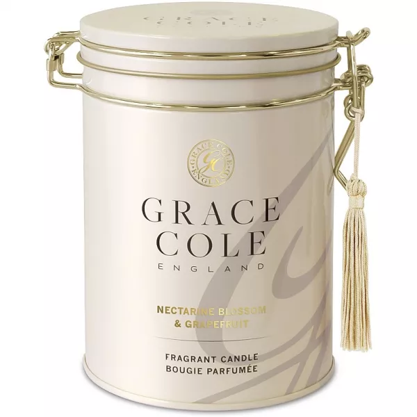 Grace Cole Nectarine Blossom & Grapefruit Fragrant Candle ������������� ����� 