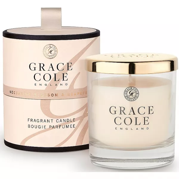 Grace Cole Nectarine Blossom & Grapefruit Fragrant Candle ������������� ����� 