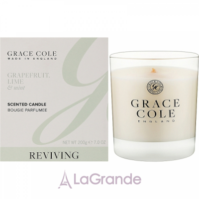 Grace Cole Grapefruit Lime & Mint Scented Candle   