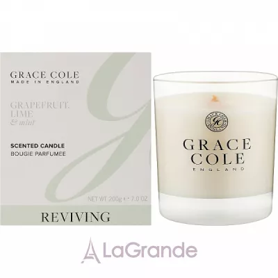 Grace Cole Grapefruit Lime & Mint Scented Candle   