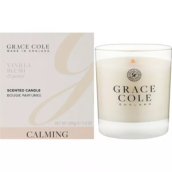 Grace Cole Vanilla Blush & Peony Scented Candle ������������� ����� 