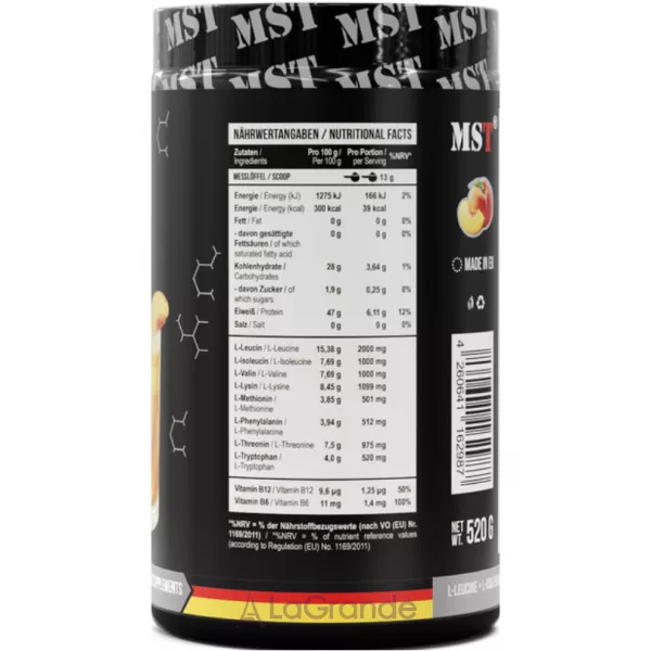 MST EAA BCAA Zero Peach Ice Tea �������� ����������� ��� ������ 