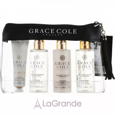 Grace Cole Nectarine Blossom & Grapefruit Travel Set  
