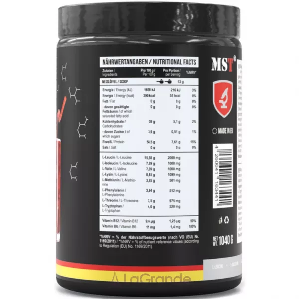MST EAA BCAA Wild Cherry �������� ����������� BCAA