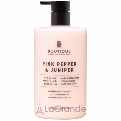 Grace Cole Boutique Pink Pepper & Juniper Hand And Body Lotion      