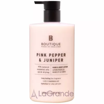Grace Cole Boutique Pink Pepper & Juniper Hand And Body Lotion      