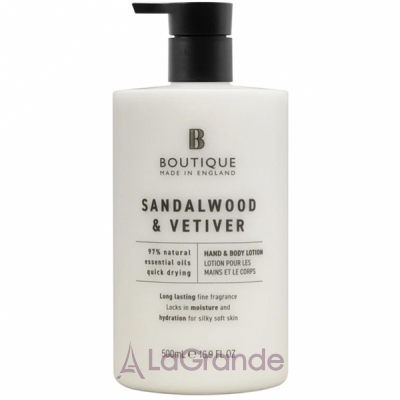 Grace Cole Boutique Sandalwood & Vetiver Hand And Body Lotion      