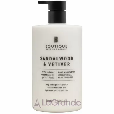 Grace Cole Boutique Sandalwood & Vetiver Hand And Body Lotion      