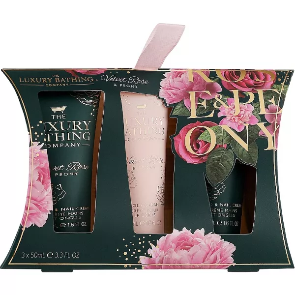 Grace Cole The Luxury Bathing Velvet Rose & Peony ���� ��� ��� �� ��� (h/cr/2�50ml + b/cr/50ml)