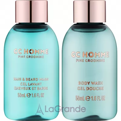 Grace Cole GC Homme Fine Grooming Mini Duo       (sh/gel/50ml + hair/beard/wash/50ml)