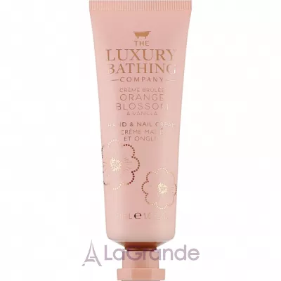 Grace Cole The Luxury Bathing Creme Brulee, Orange Blossom & Vanilla Hand & Nail Cream      